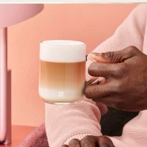 NESPRESSO VIRTUO set of 2 glass mugs